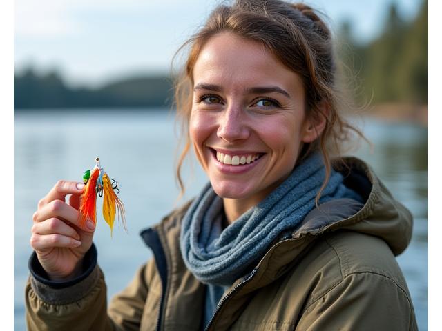 Portrait of Sarah Davis, Apparel and Lure Specialist